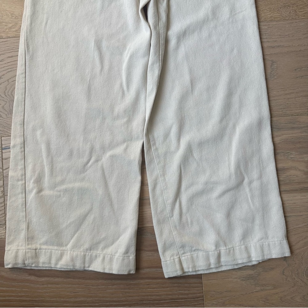 Treasure & Bond Canva Cotton Trousers Beige XS - Picture 8 of 8